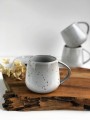 kubek ceramiczny w stylu boho