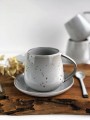 Kubek ceramiczny w stylu boho