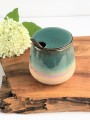 cukierniczka ceramiczna ręcznie robiona rajska plaża